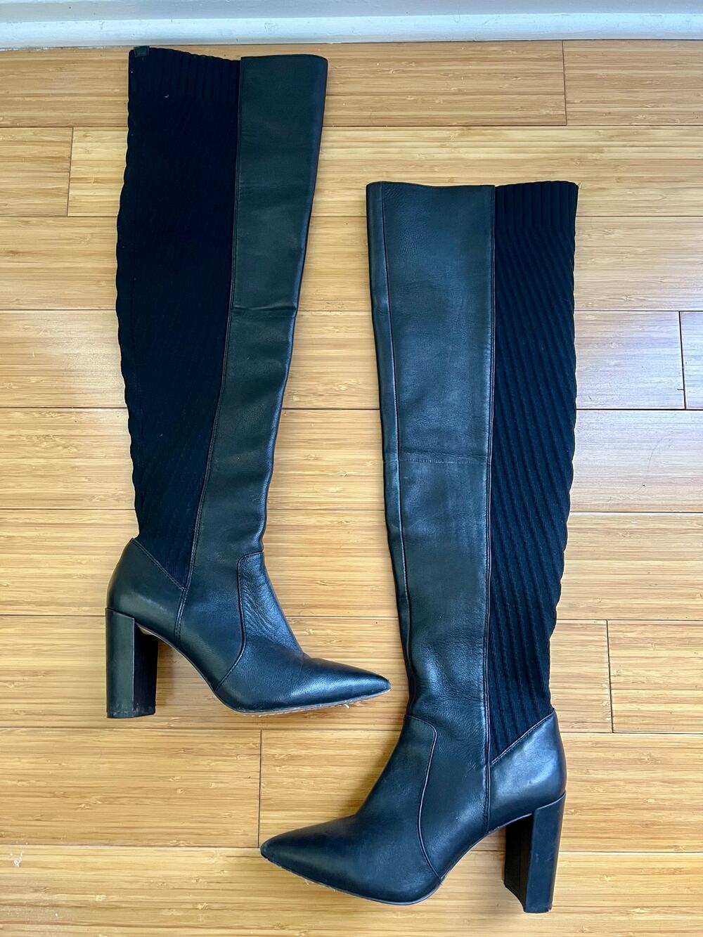 Vince Camuto Knee High Heeled Boots
